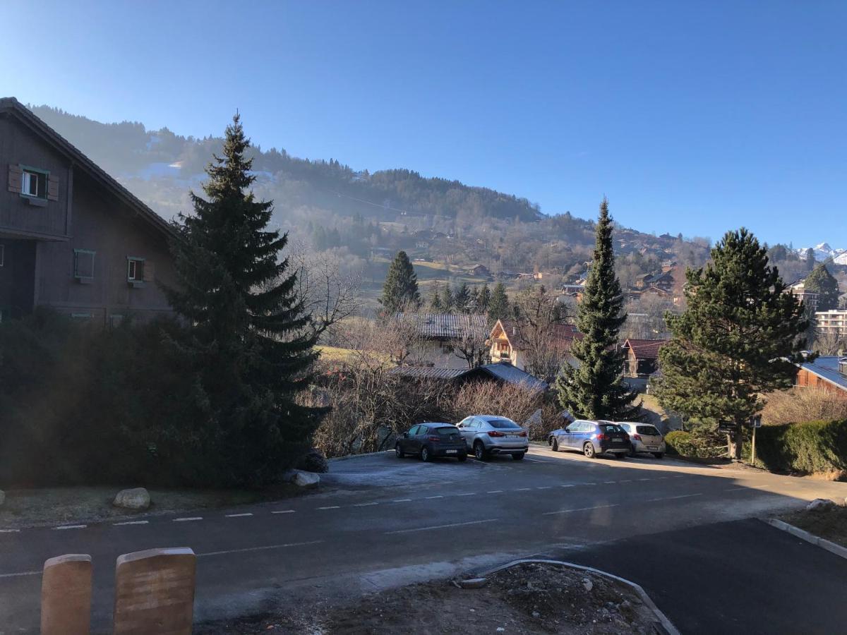 생제르베레뱅 2 Pieces Vue Domaine Skiable Proche Arret Navette - Chalet Perrette 아파트 외부 사진